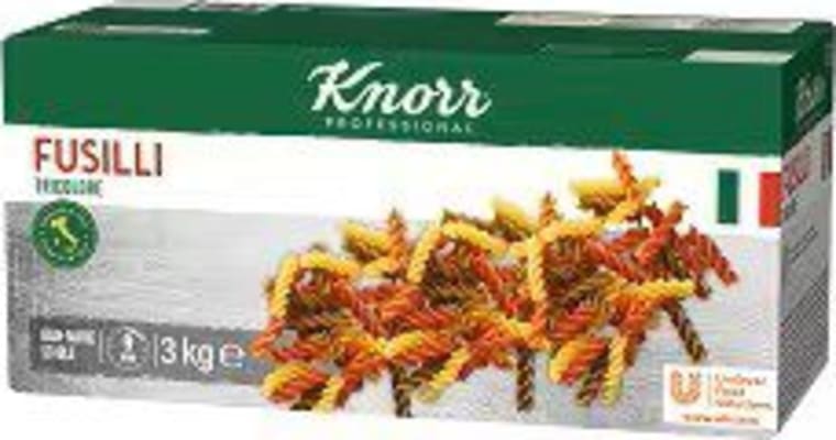 Knorr Pasta Fusili þrílit 3kg