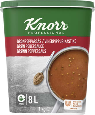 Knorr Grænpiparsósa paste 1kg/8ltr (6stk/ks)