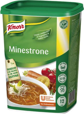 Knorr Minestronesúpa þurr 1,2kg/12ltr (3 stk/ks)