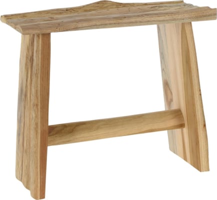 Koopman Kollur/skammel 40x20x35cm teak viður