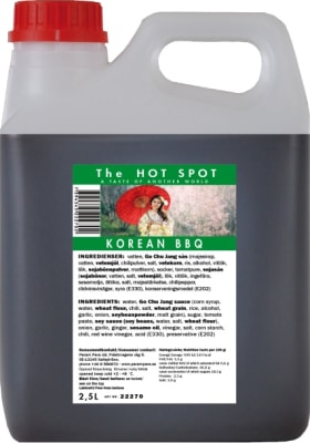 Korean BBQ sauce 2,5l