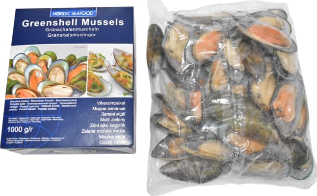 Kræklingur Grænn 1/2 skel