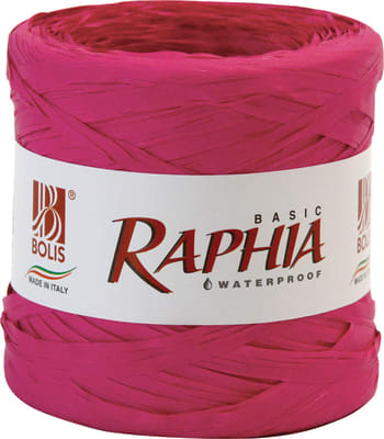 Krullukefli-RAFHIA BASIC Magenta 200mtr