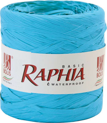 Krullukefli-RAFHIA BASIC Turchese 200mtr