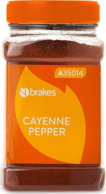 Krydd Cayenne Pipar Malaður 1x500g Brakes 35014