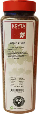 Kryta Cajun Krydd - Cajun Style Krydderi