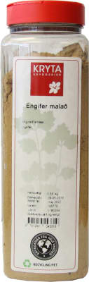 Kryta Engifer Malað - Ingefær Stødt