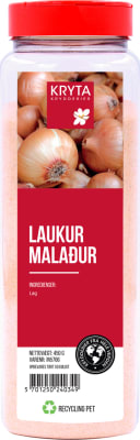 Kryta Laukur Malaður - Løg Granuleret 0,6mm