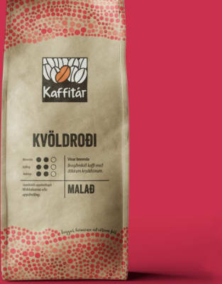 Kvöldroði 1kg malað