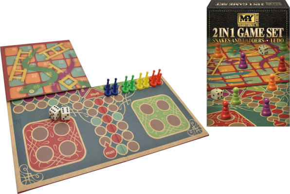 Lúdó + Snákaspil – 2IN1