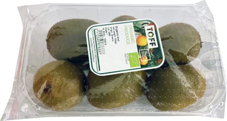 Lífrænt Kiwi Pakkað