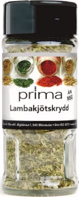 Lambakjötskrydd 10g *10 glös