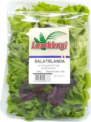 Lambhaga salatblanda 125 g (20 stk/ks)