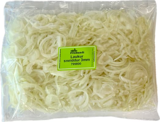 Laukur sneiddur 3mm - Sérpöntun