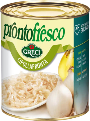 Laukur Sneiddur Súrsætur Cipollapronta 1x800g Greci