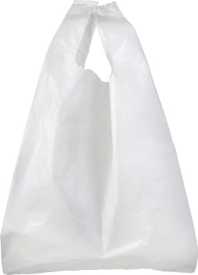 LD pokar hvítir m/höldum 50x60 1000stk