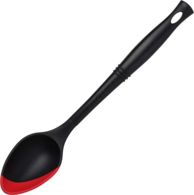 Le Creuset Framreiðsluskeið svört/rauð