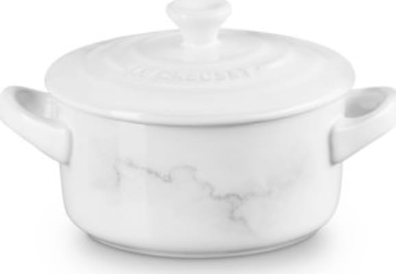 Le Creuset Mini pottur 10cm Marble