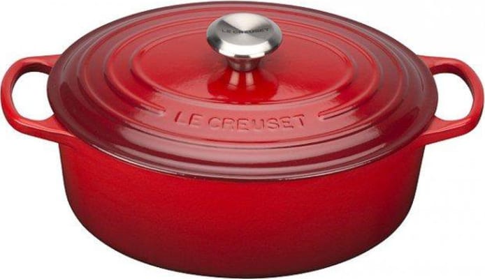 Le Creuset Steypujárnspottur 31 cm Cerise