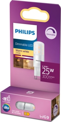 LEDC 25W G9 Dimmanleg