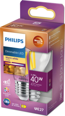 LEDF 40W P45 E27 WW CL Dimmanleg