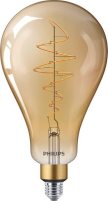 LEDF Giant Globe 40W 160mm Gold dim