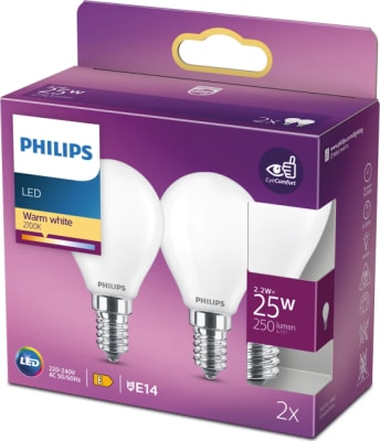 LEDG-Kúla 25w mött E14 2 í boxi
