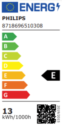 LEDP vinnuljósapera 100w 840 E27