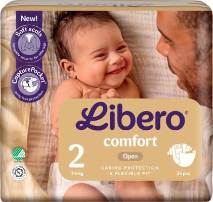 Libero Comfort 2 (3-6kg) 6x34stk