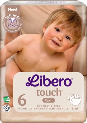 Libero Touch 6 (13-20kg) 4x30stk