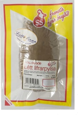 Lifrarpylsa létt soðin lt stk