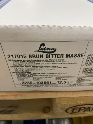 Lubeca Brun Bitter Masse