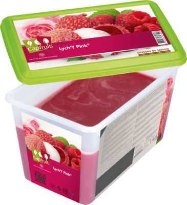 Lychee Raspberry Rose Puré Capfruit 1kg