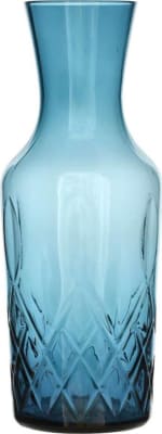 Lyngby Glas Karafla 1ltr Sorrento blue