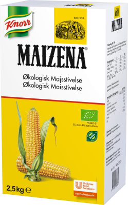 Maizena Maísmjöl 2,5kg lífrænt (4stk/ks)