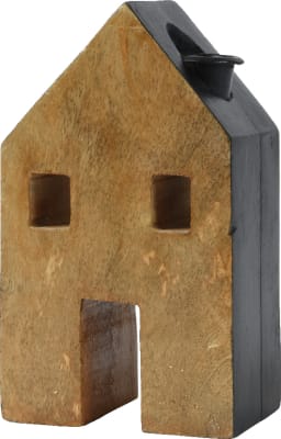 Mangowood Kertastjaki Hús 16cm. (18)