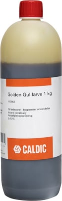 Matarlitur gulur vatnsuppleysanlegur 1ltr