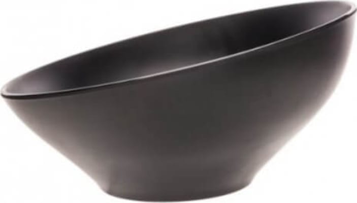 Melamine skál svört 28 x 28 x 14 cm