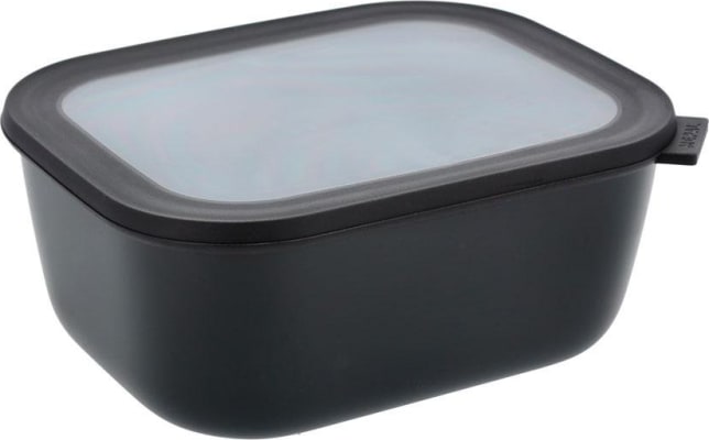 Mepal Cirqula skál m/loki 3ltr ferköntuð nordic black