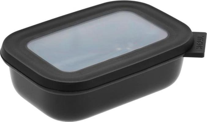 Mepal Cirqula skál m/loki 500ml ferköntuð nordic black