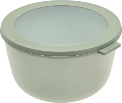 Mepal Cirqula skál með loki 2ltr nordic sage