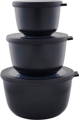 Mepal Cirqula skálasett m. loki háar 3stk black