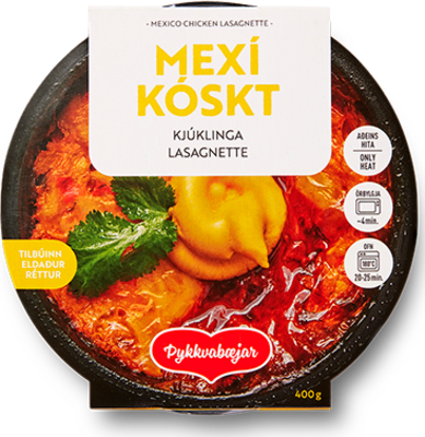 Mexíkóskt kjúklingalasagnette 400gr - ÞYKKVABÆJAR