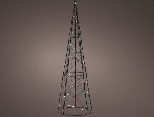 Micro-LED Jólakeila Svört 30L 60cm. (24)