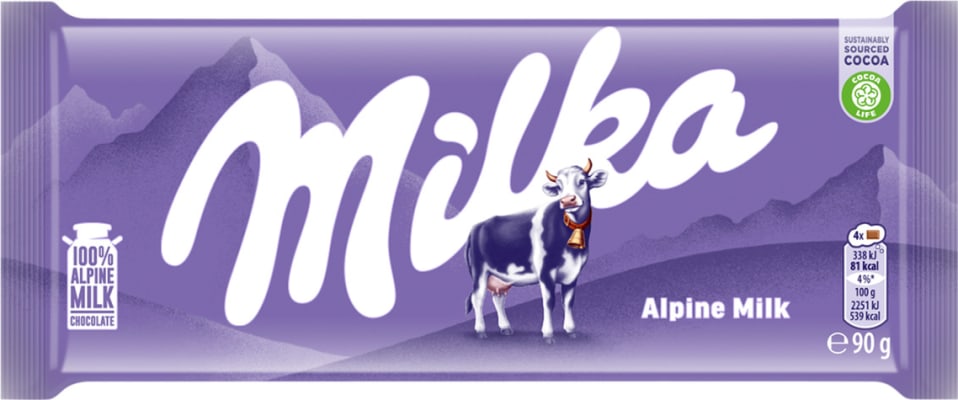 Milka Milk 25x90gr