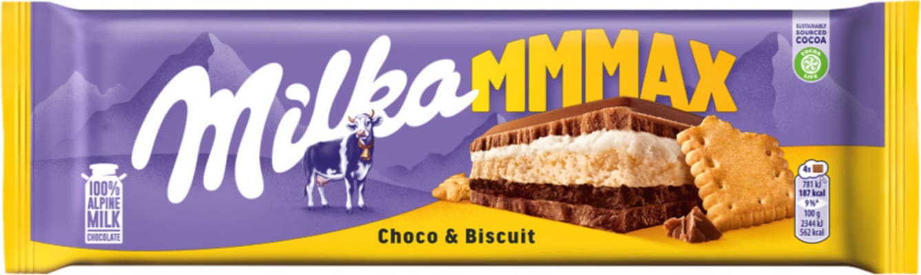 Milka Mmmax Choc & Biscuit