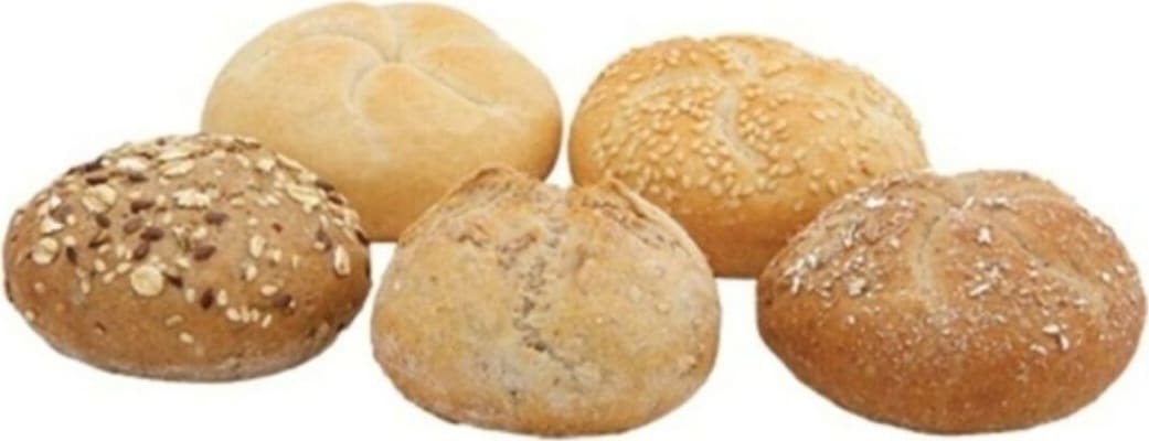 Mini blönduð rúnstykki súpubrauð 125x 27-35 gr Mantinga❄️