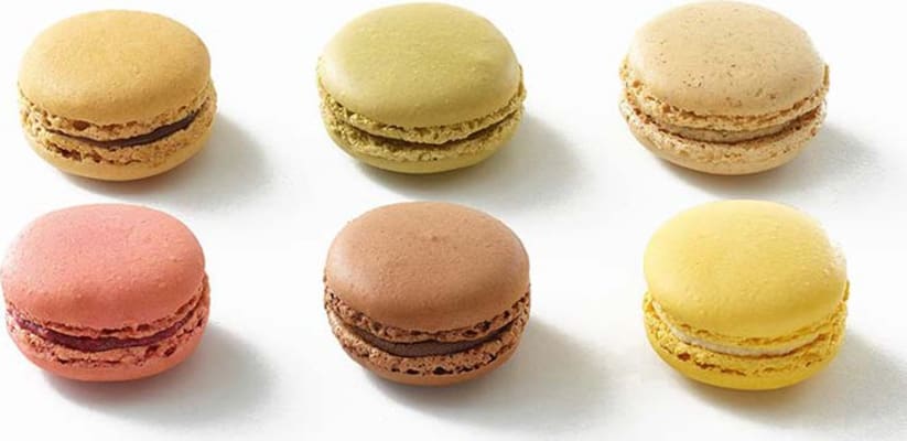 Mini Macaron/makkarónukökur 6x12stk