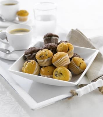 Mini muffins blandað vanilla/súkkulaði 150x15g