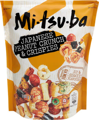 Mitsuba Japanese peanut crunch & crispies